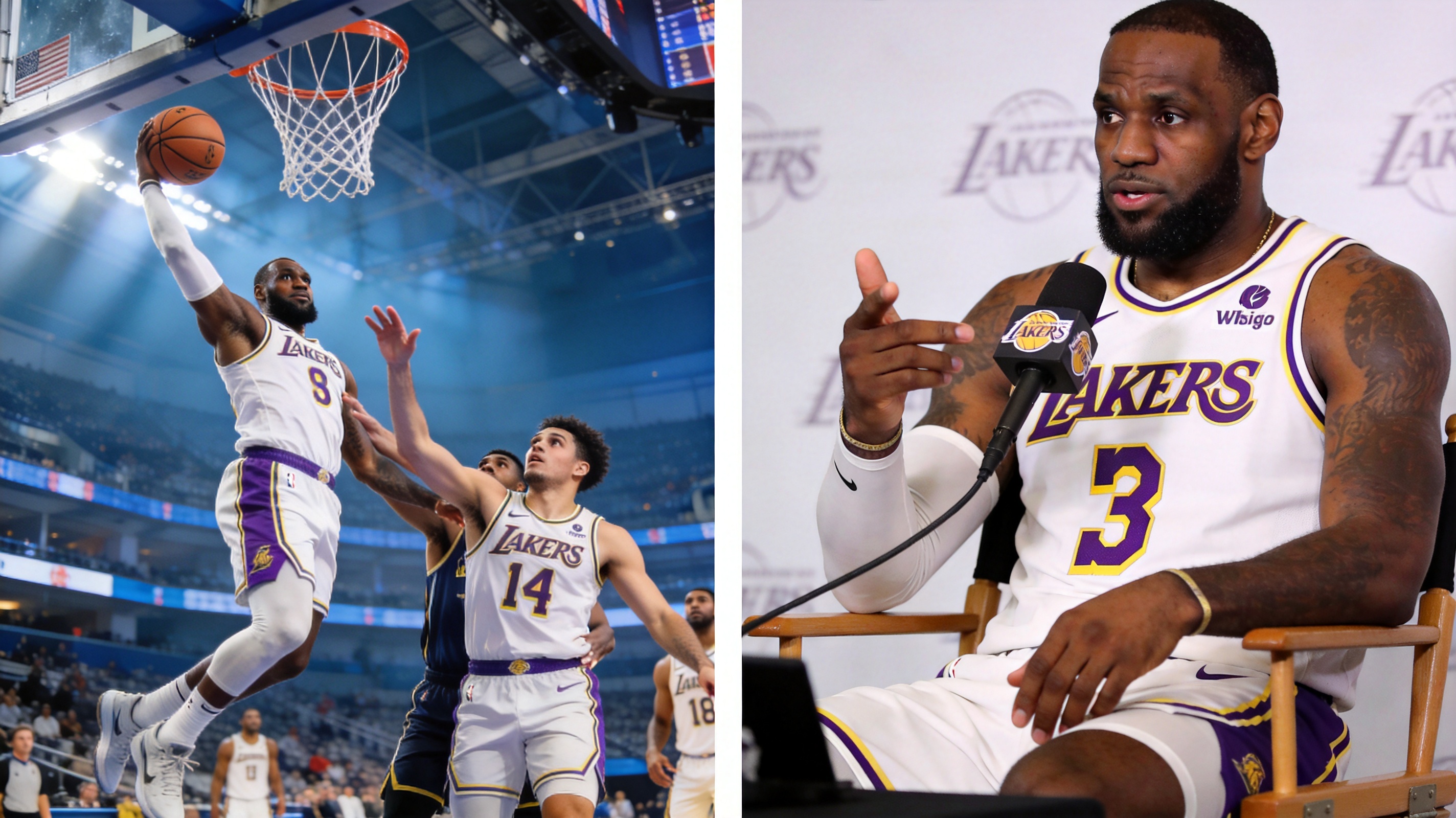 NBA球星扣篮